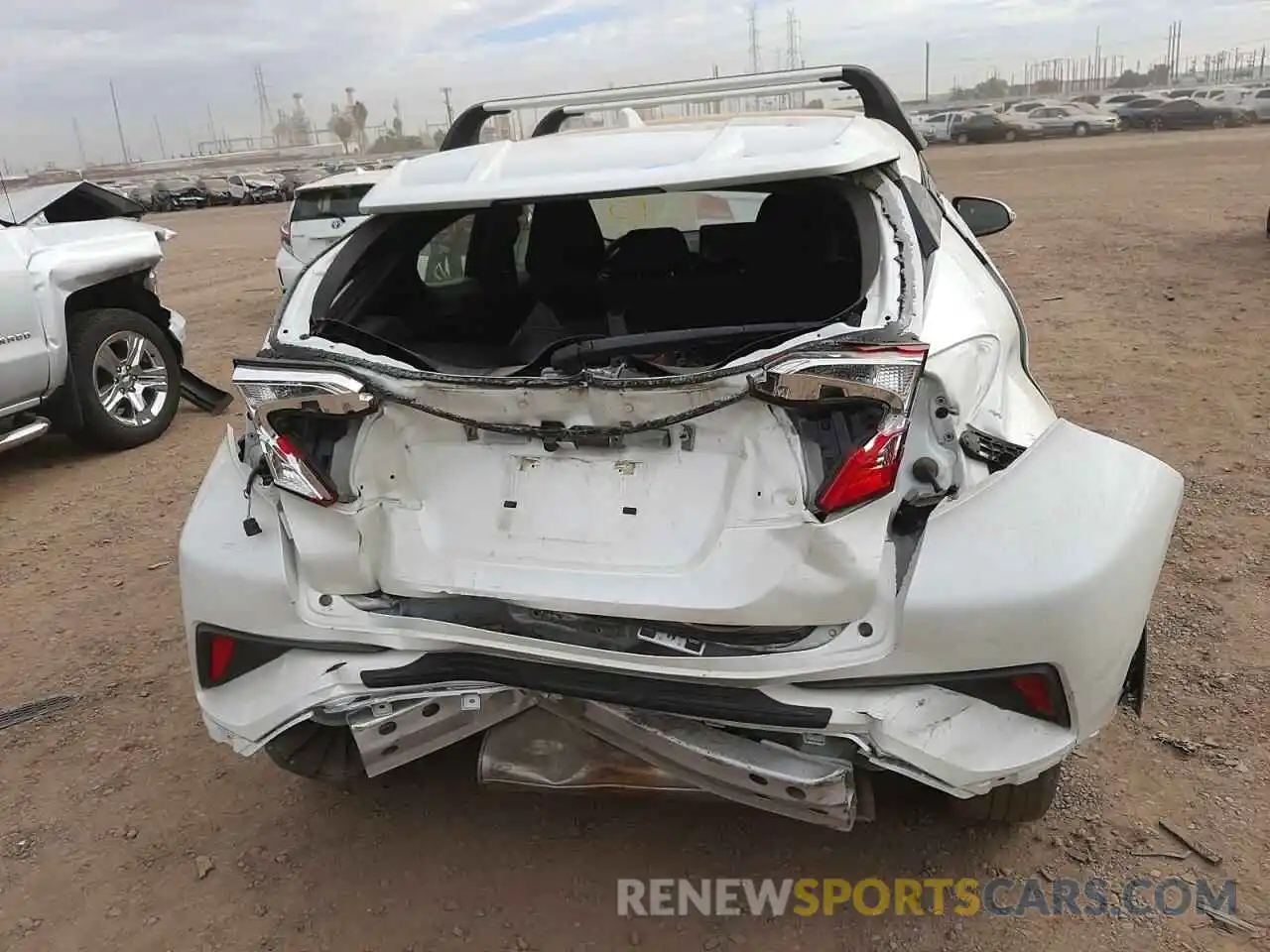 9 Photograph of a damaged car JTNKHMBX2K1042780 TOYOTA C-HR 2019