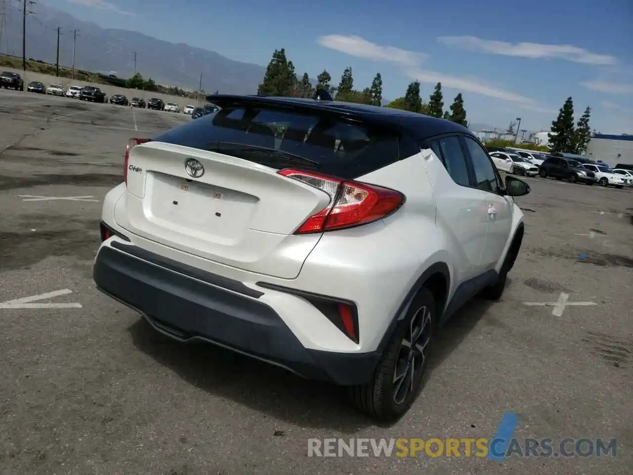 4 Photograph of a damaged car JTNKHMBX2K1043377 TOYOTA C-HR 2019