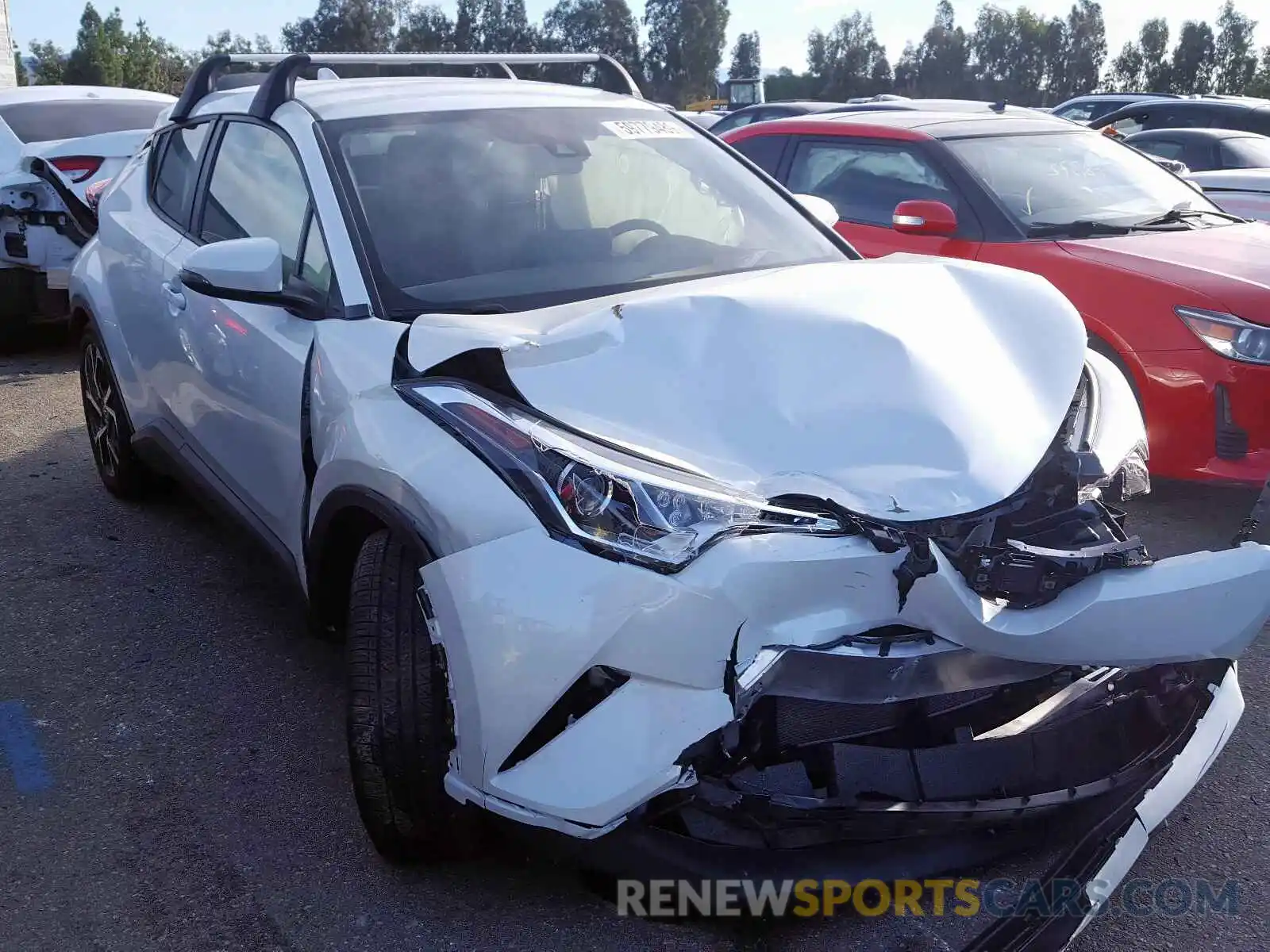 1 Photograph of a damaged car JTNKHMBX2K1043573 TOYOTA C-HR 2019