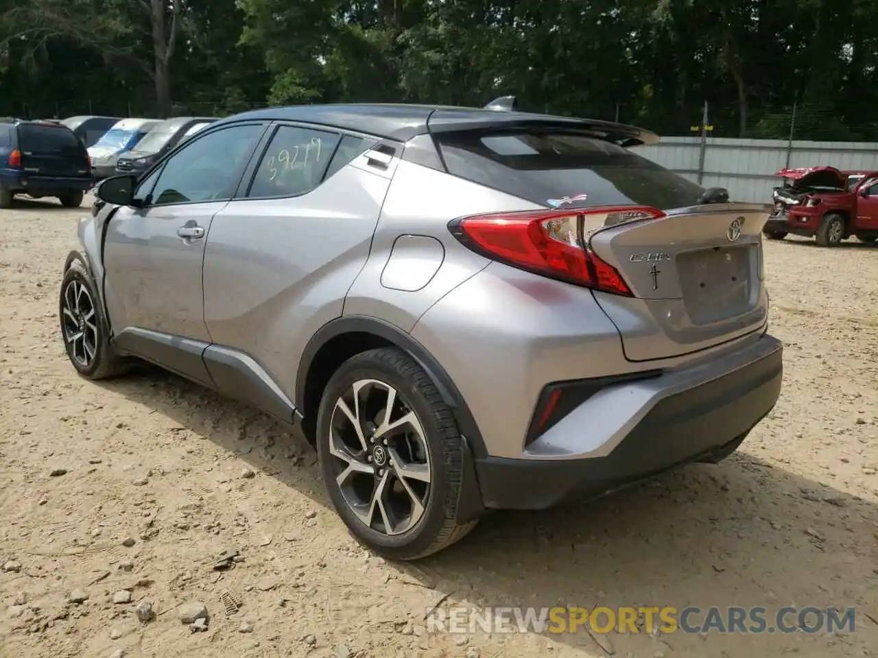 3 Photograph of a damaged car JTNKHMBX2K1046098 TOYOTA C-HR 2019