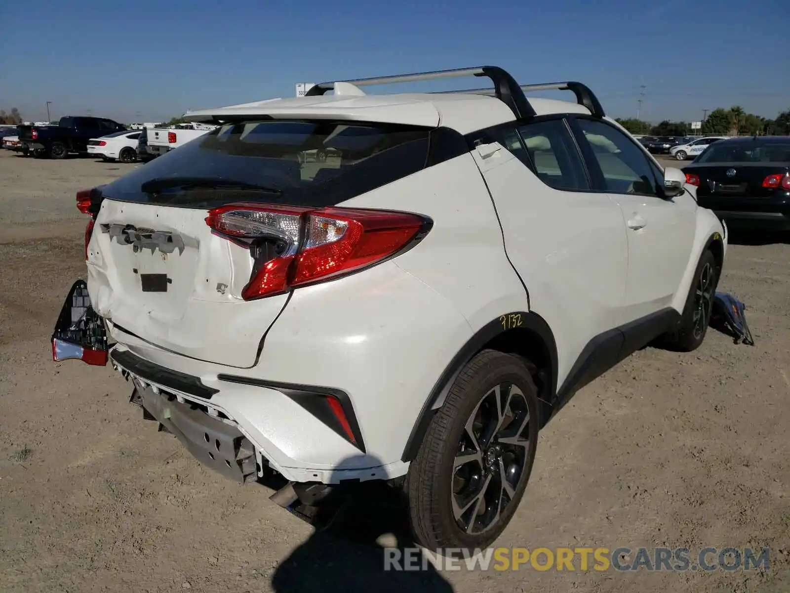 4 Photograph of a damaged car JTNKHMBX2K1048319 TOYOTA C-HR 2019