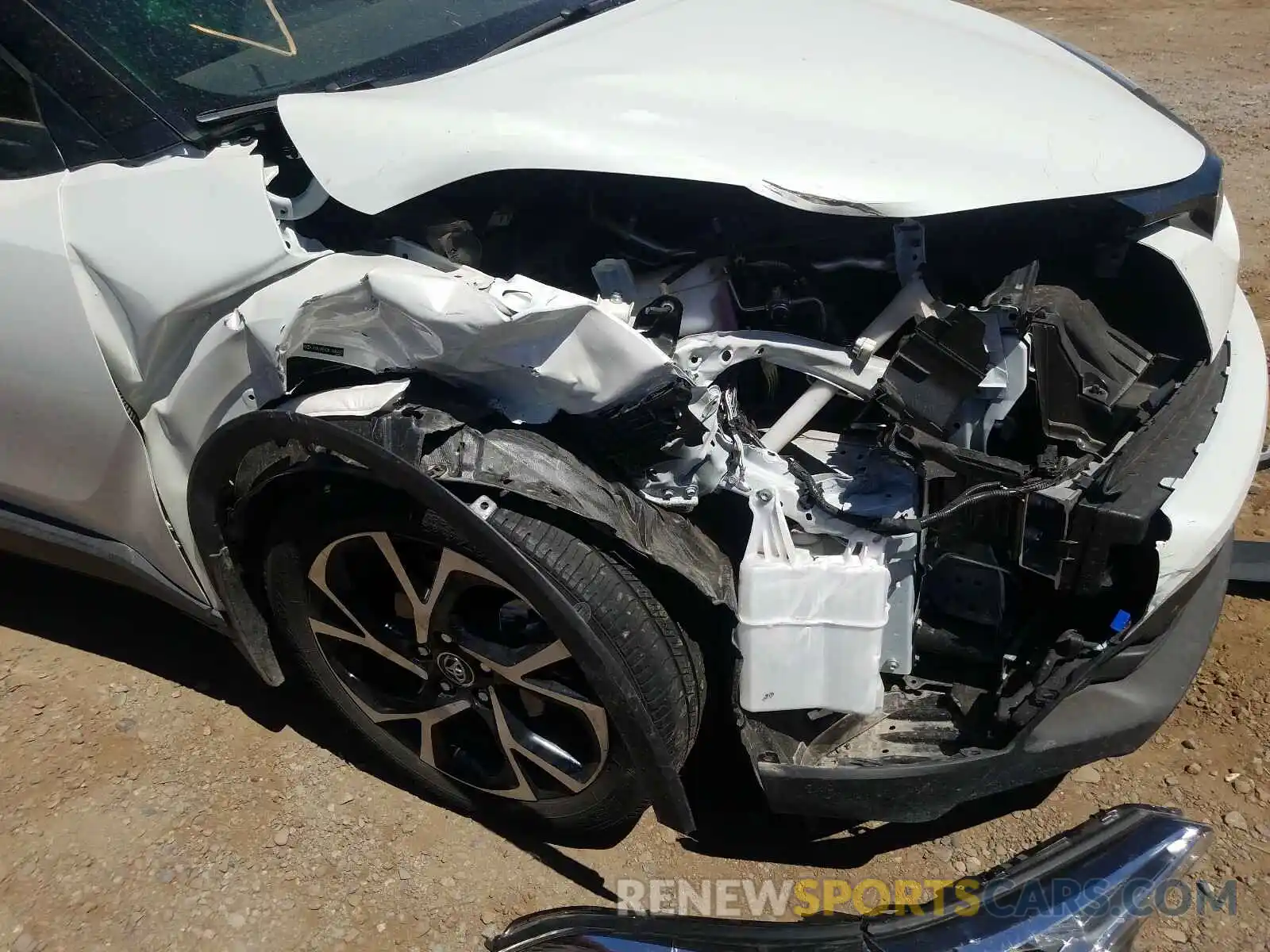 9 Photograph of a damaged car JTNKHMBX2K1048482 TOYOTA C-HR 2019