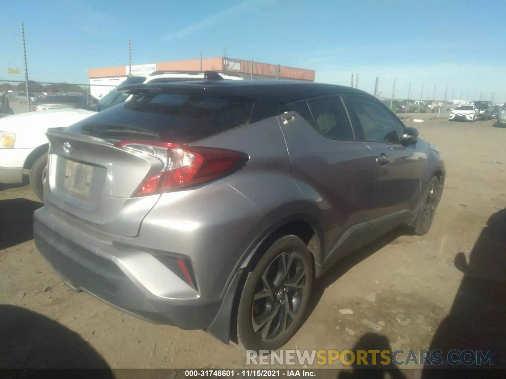 4 Photograph of a damaged car JTNKHMBX2K1050278 TOYOTA C-HR 2019