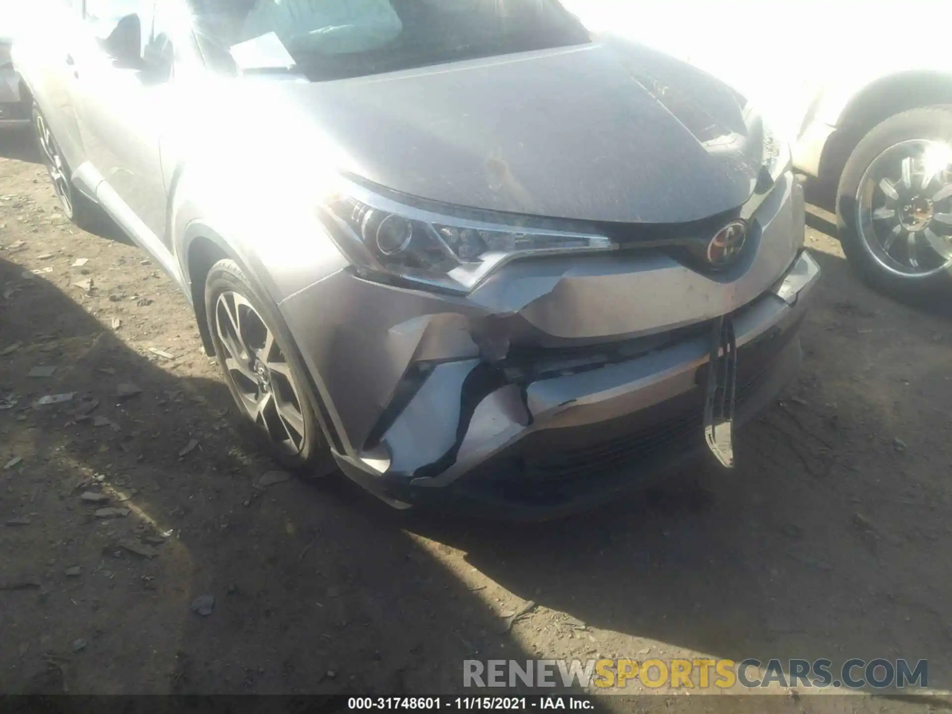 6 Photograph of a damaged car JTNKHMBX2K1050278 TOYOTA C-HR 2019