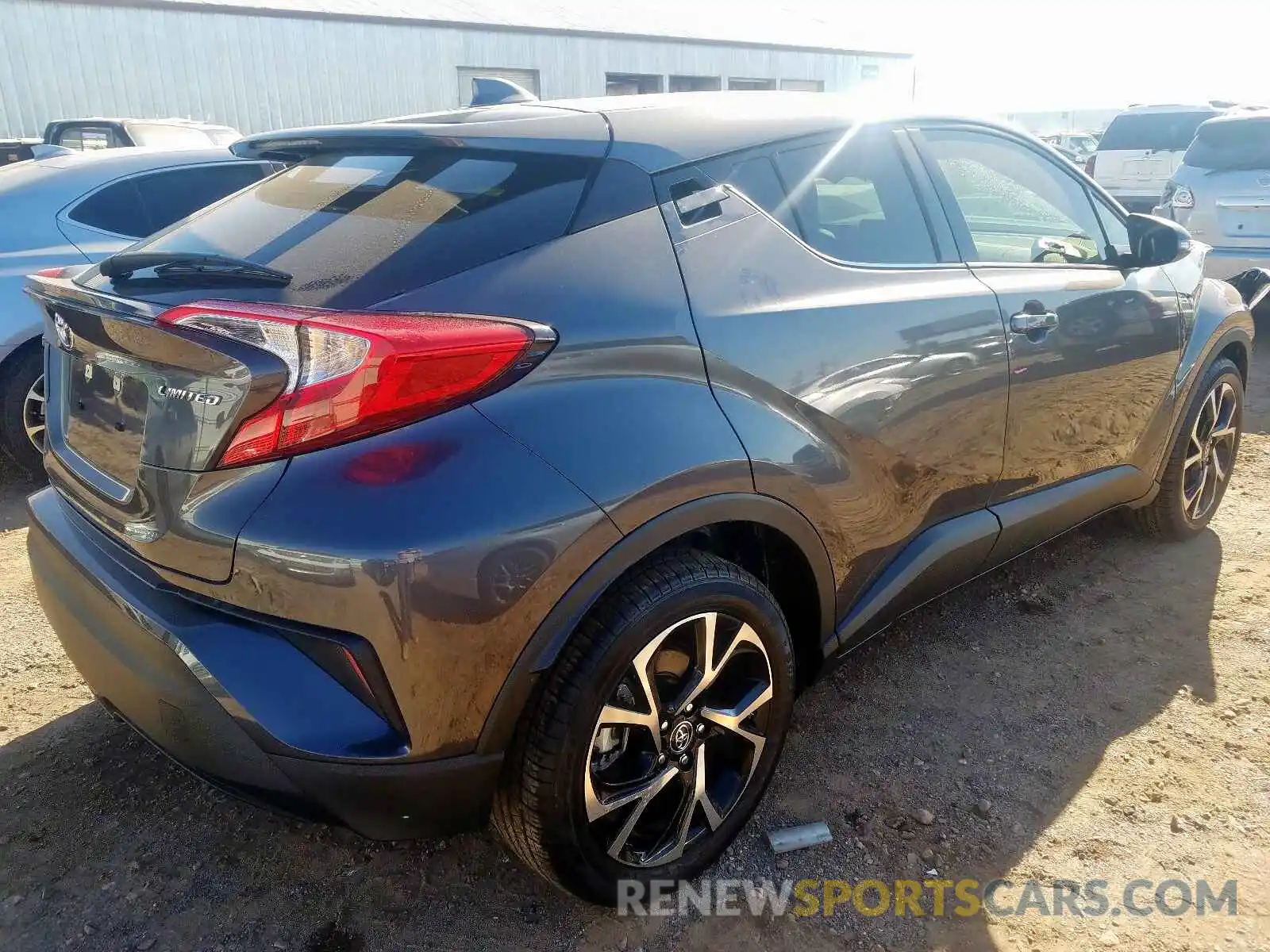 4 Photograph of a damaged car JTNKHMBX2K1052564 TOYOTA C-HR 2019