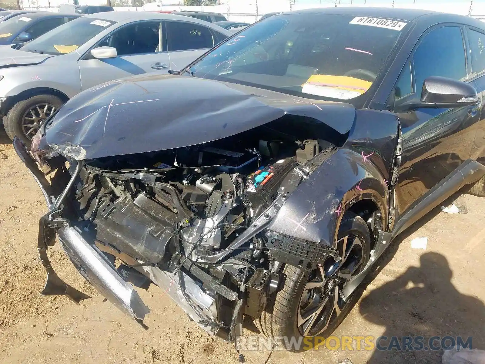 9 Photograph of a damaged car JTNKHMBX2K1052564 TOYOTA C-HR 2019