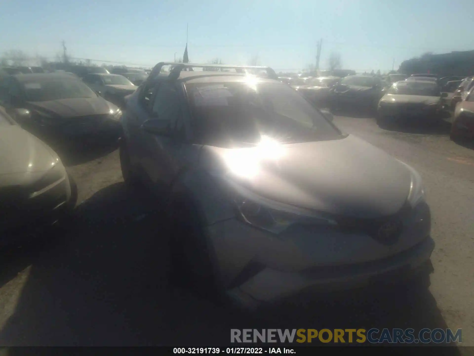 1 Photograph of a damaged car JTNKHMBX2K1054377 TOYOTA C-HR 2019