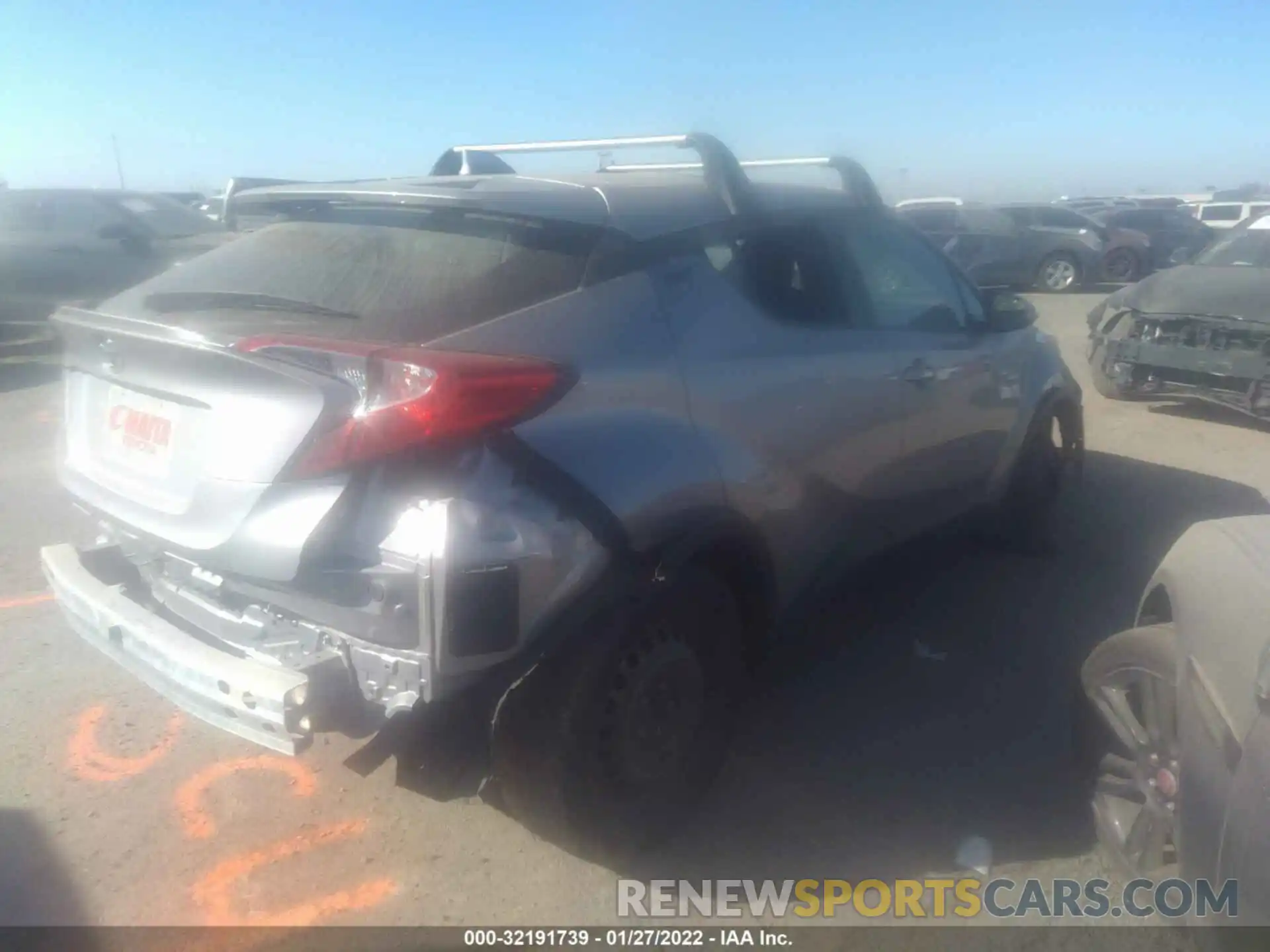 4 Photograph of a damaged car JTNKHMBX2K1054377 TOYOTA C-HR 2019