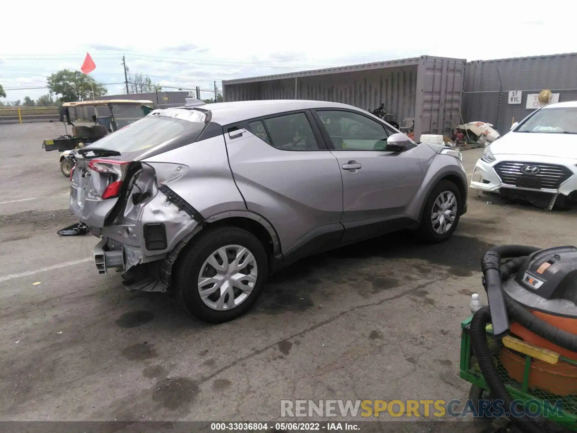 4 Photograph of a damaged car JTNKHMBX2K1054590 TOYOTA C-HR 2019