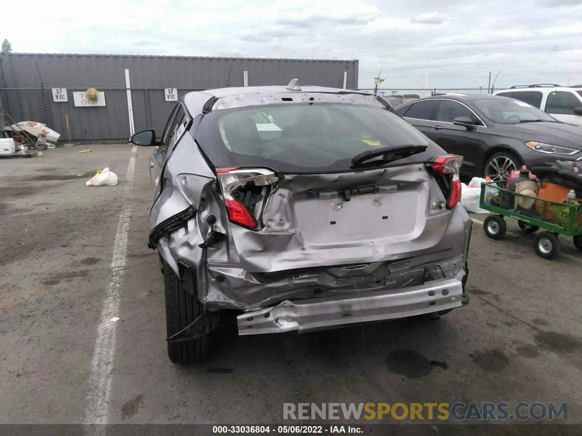 6 Photograph of a damaged car JTNKHMBX2K1054590 TOYOTA C-HR 2019