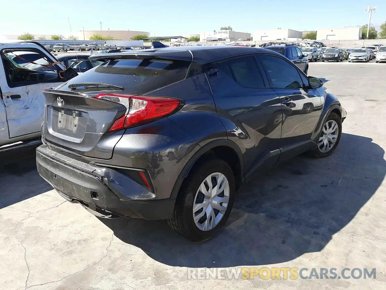 4 Photograph of a damaged car JTNKHMBX2K1054671 TOYOTA C-HR 2019