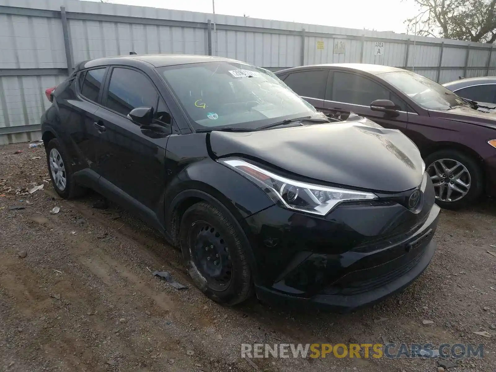 1 Photograph of a damaged car JTNKHMBX2K1057179 TOYOTA C-HR 2019