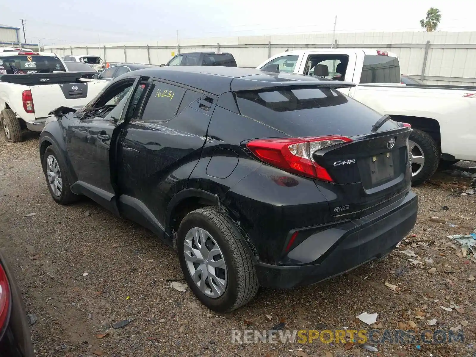 3 Photograph of a damaged car JTNKHMBX2K1057179 TOYOTA C-HR 2019