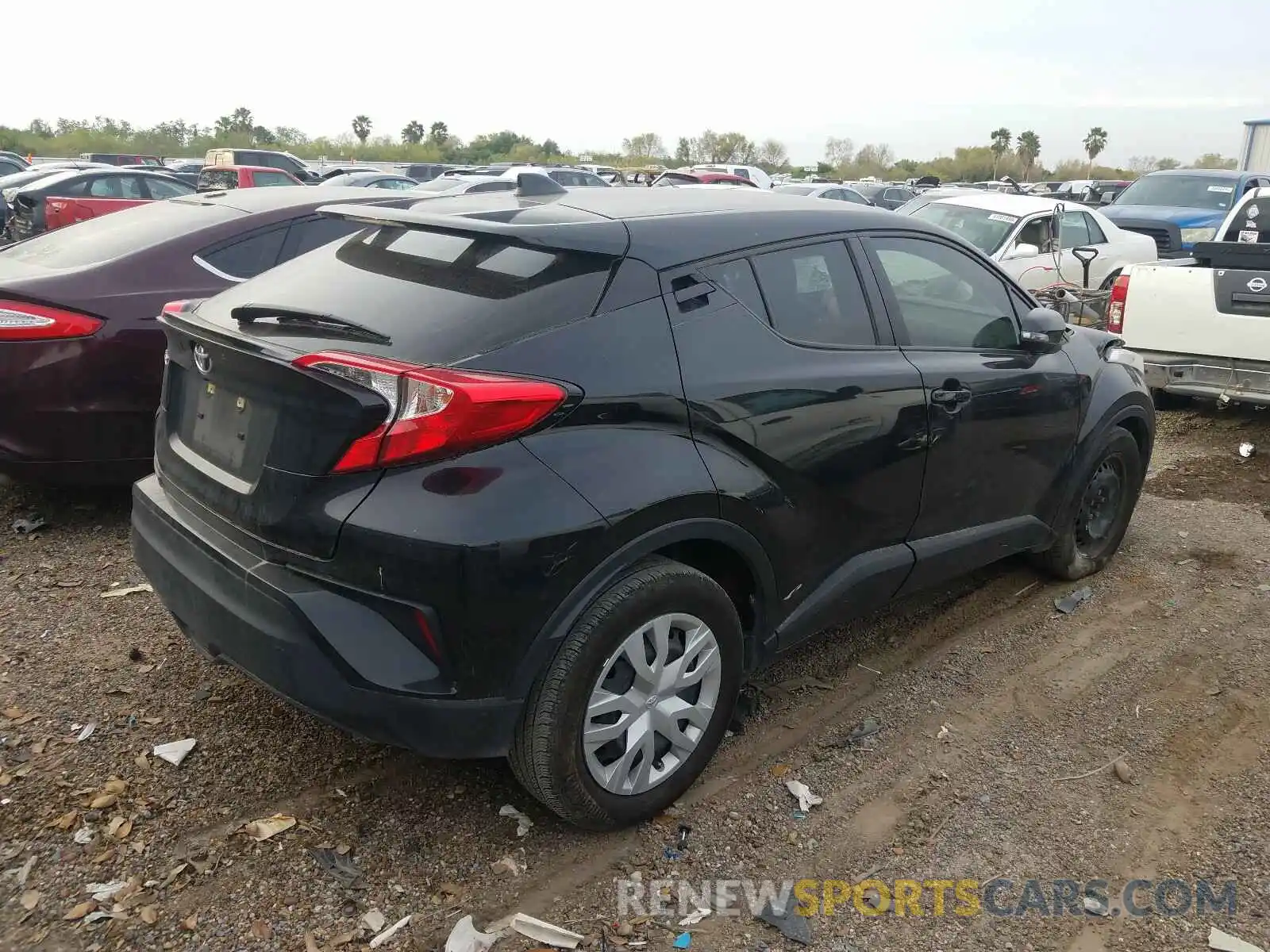 4 Photograph of a damaged car JTNKHMBX2K1057179 TOYOTA C-HR 2019