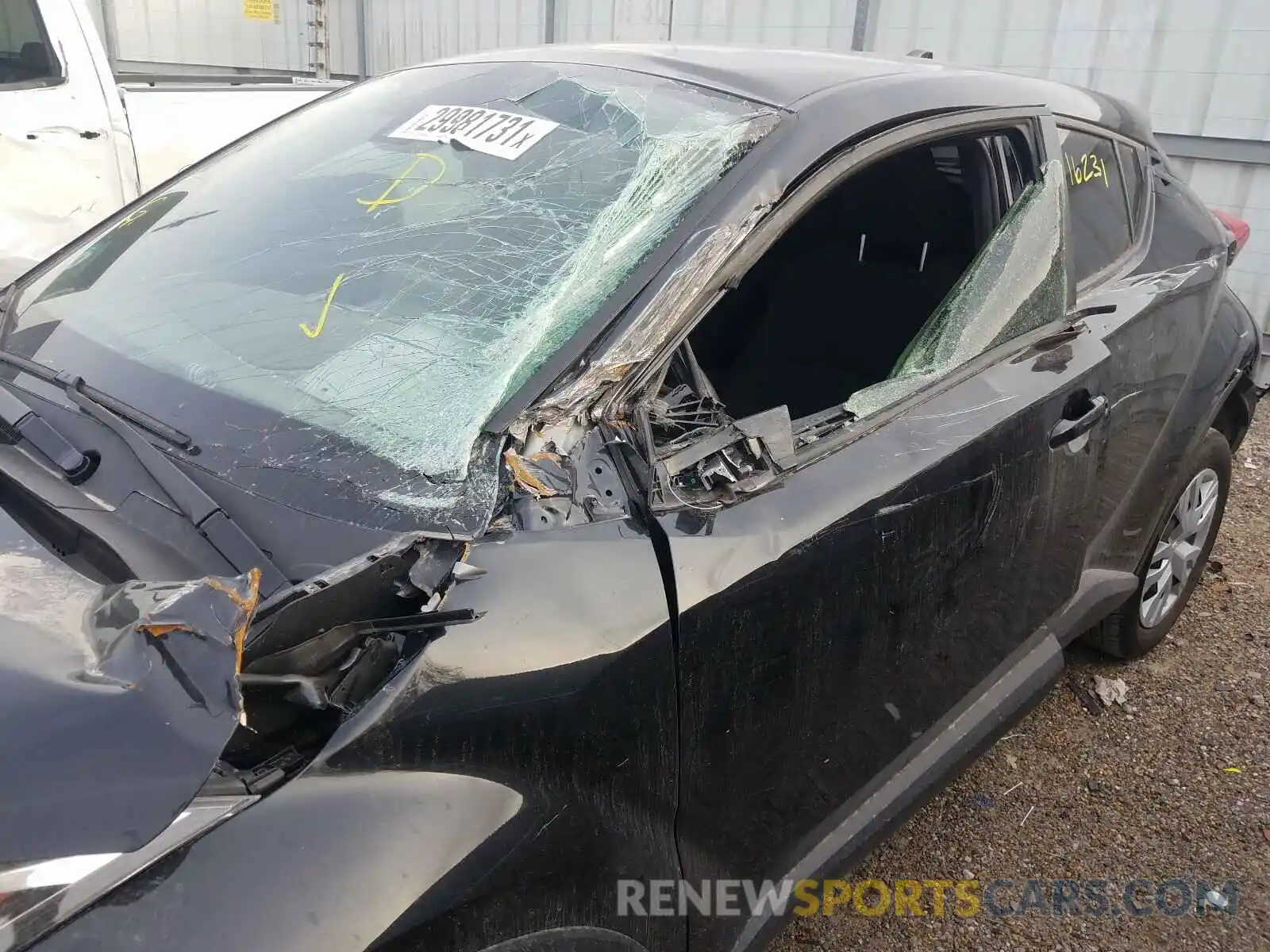 9 Photograph of a damaged car JTNKHMBX2K1057179 TOYOTA C-HR 2019