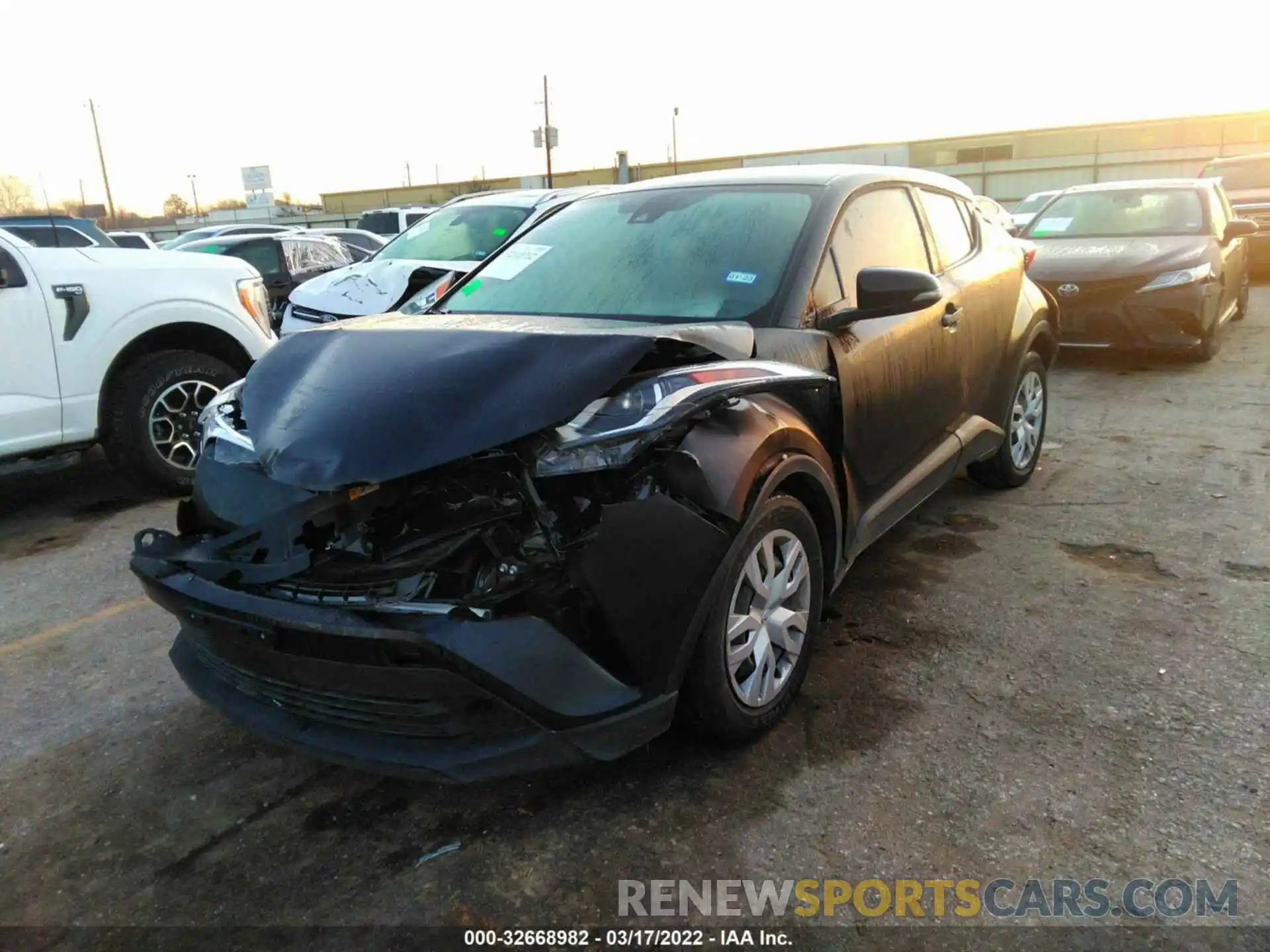 2 Photograph of a damaged car JTNKHMBX2K1057330 TOYOTA C-HR 2019