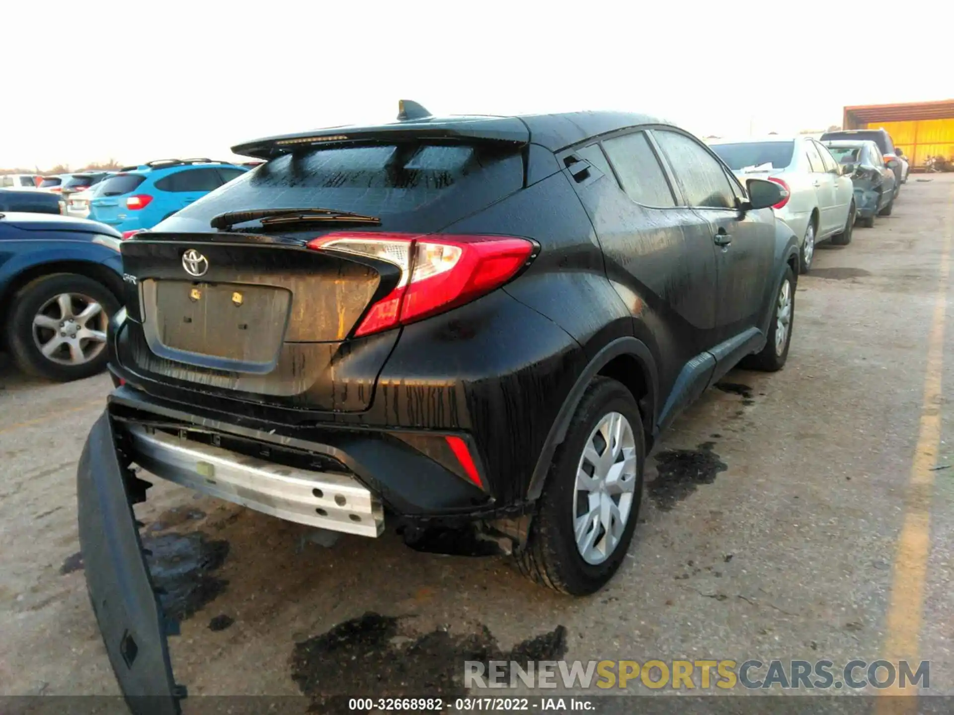 4 Photograph of a damaged car JTNKHMBX2K1057330 TOYOTA C-HR 2019