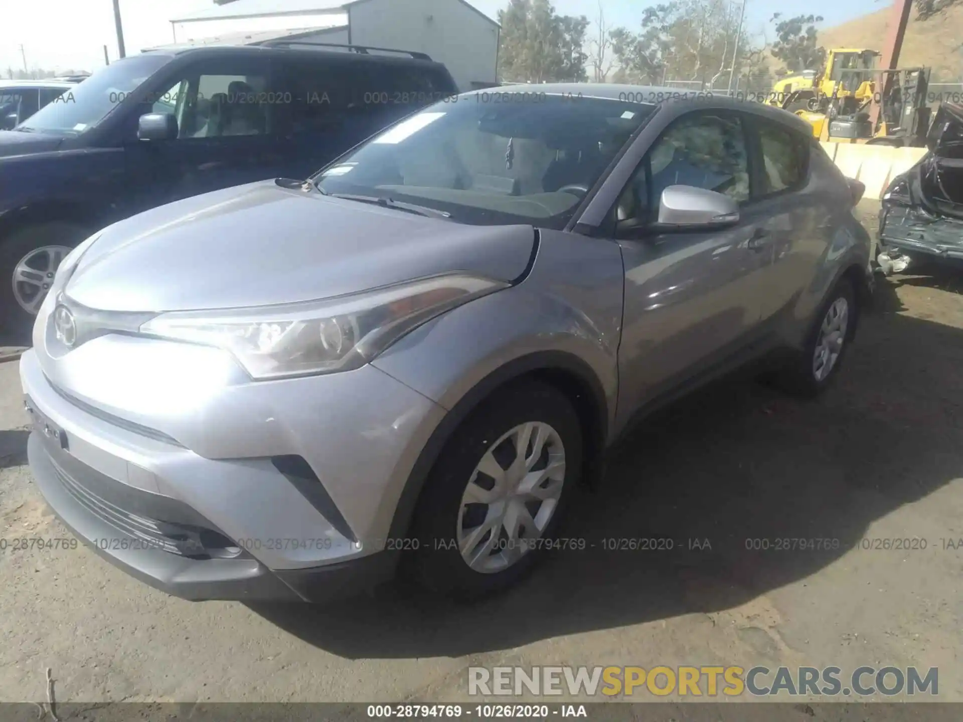 2 Photograph of a damaged car JTNKHMBX2K1057974 TOYOTA C-HR 2019