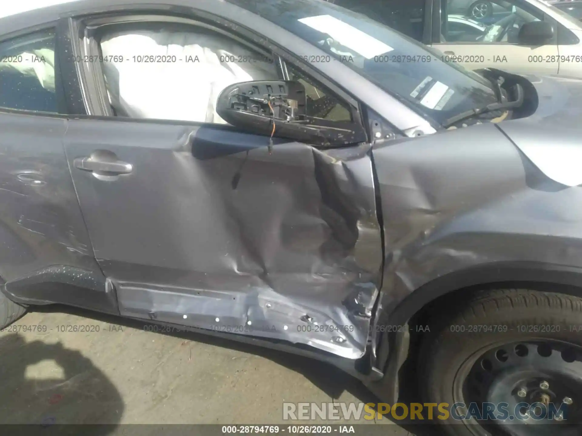 6 Photograph of a damaged car JTNKHMBX2K1057974 TOYOTA C-HR 2019