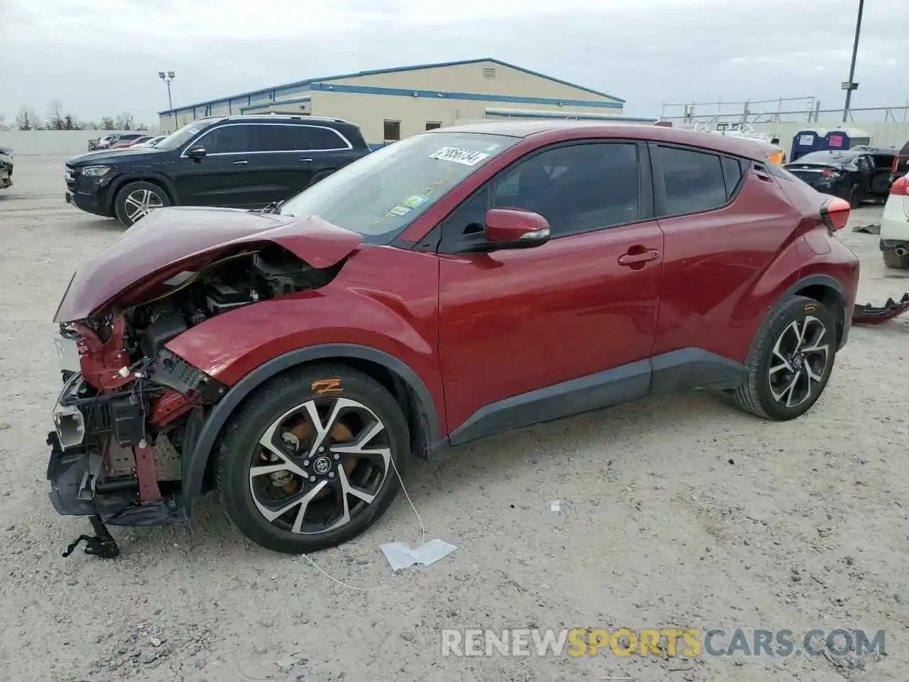 1 Photograph of a damaged car JTNKHMBX2K1060339 TOYOTA C-HR 2019