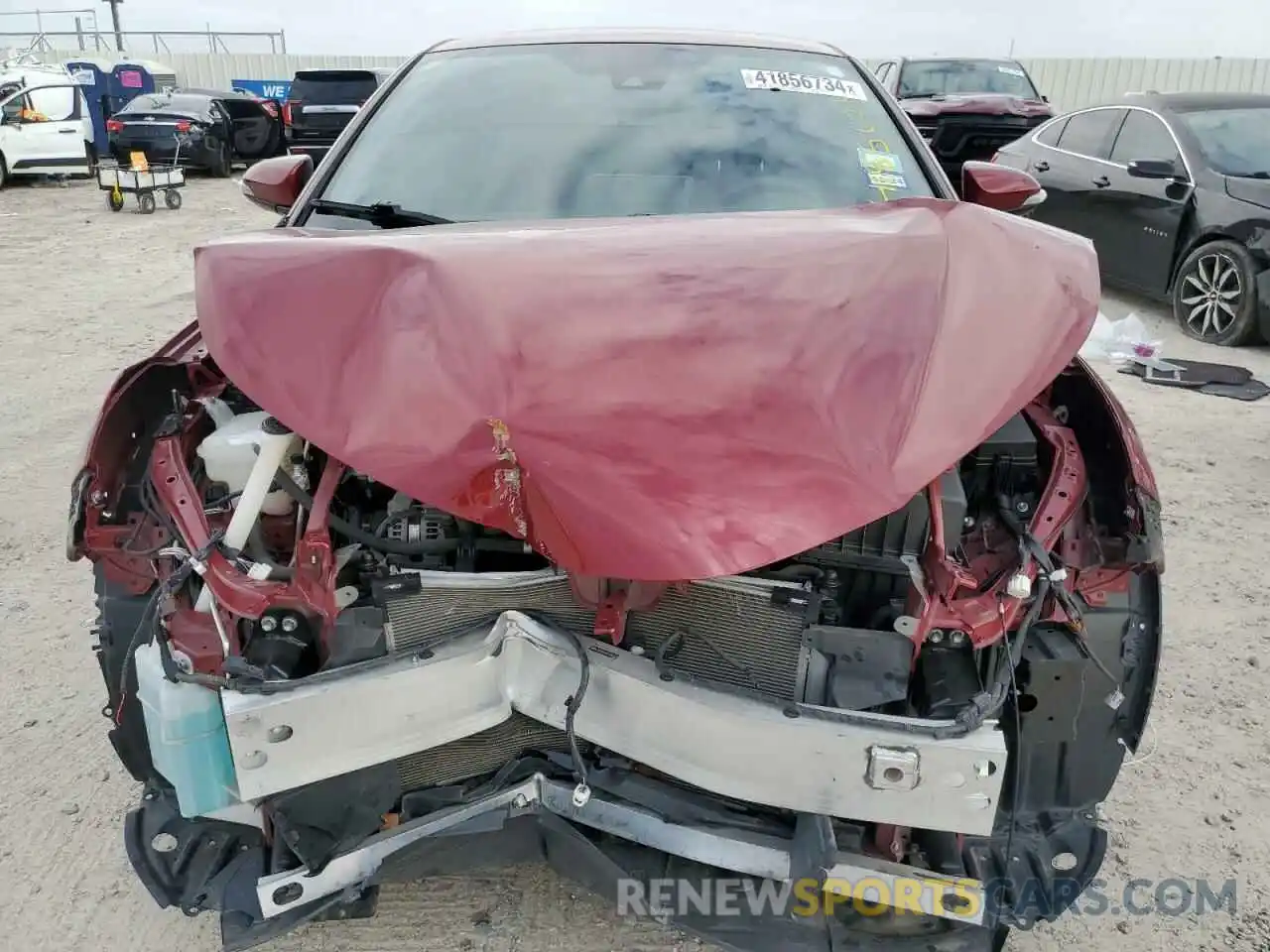 5 Photograph of a damaged car JTNKHMBX2K1060339 TOYOTA C-HR 2019