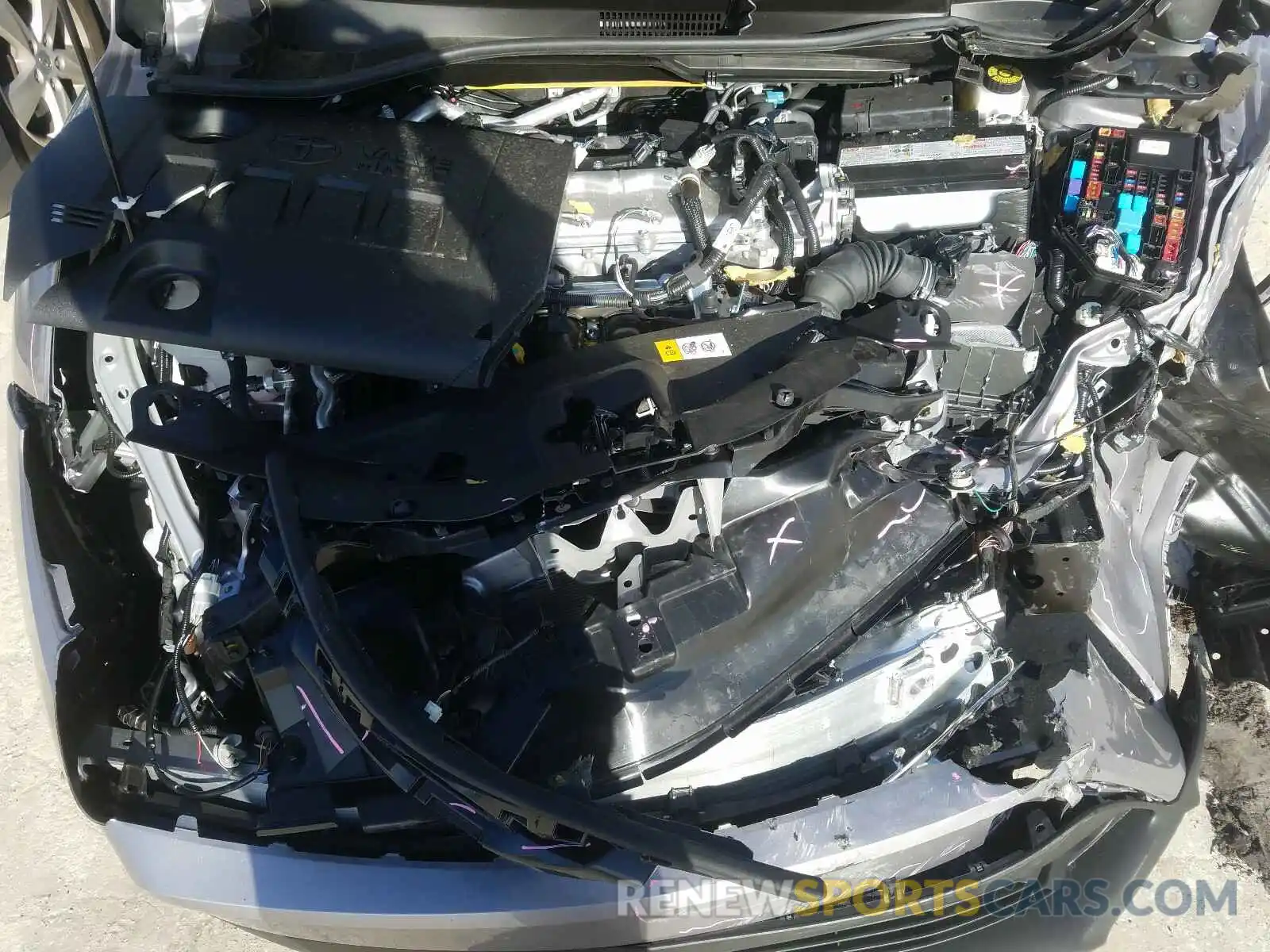 7 Фотография поврежденного автомобиля JTNKHMBX2K1060650 TOYOTA C-HR 2019