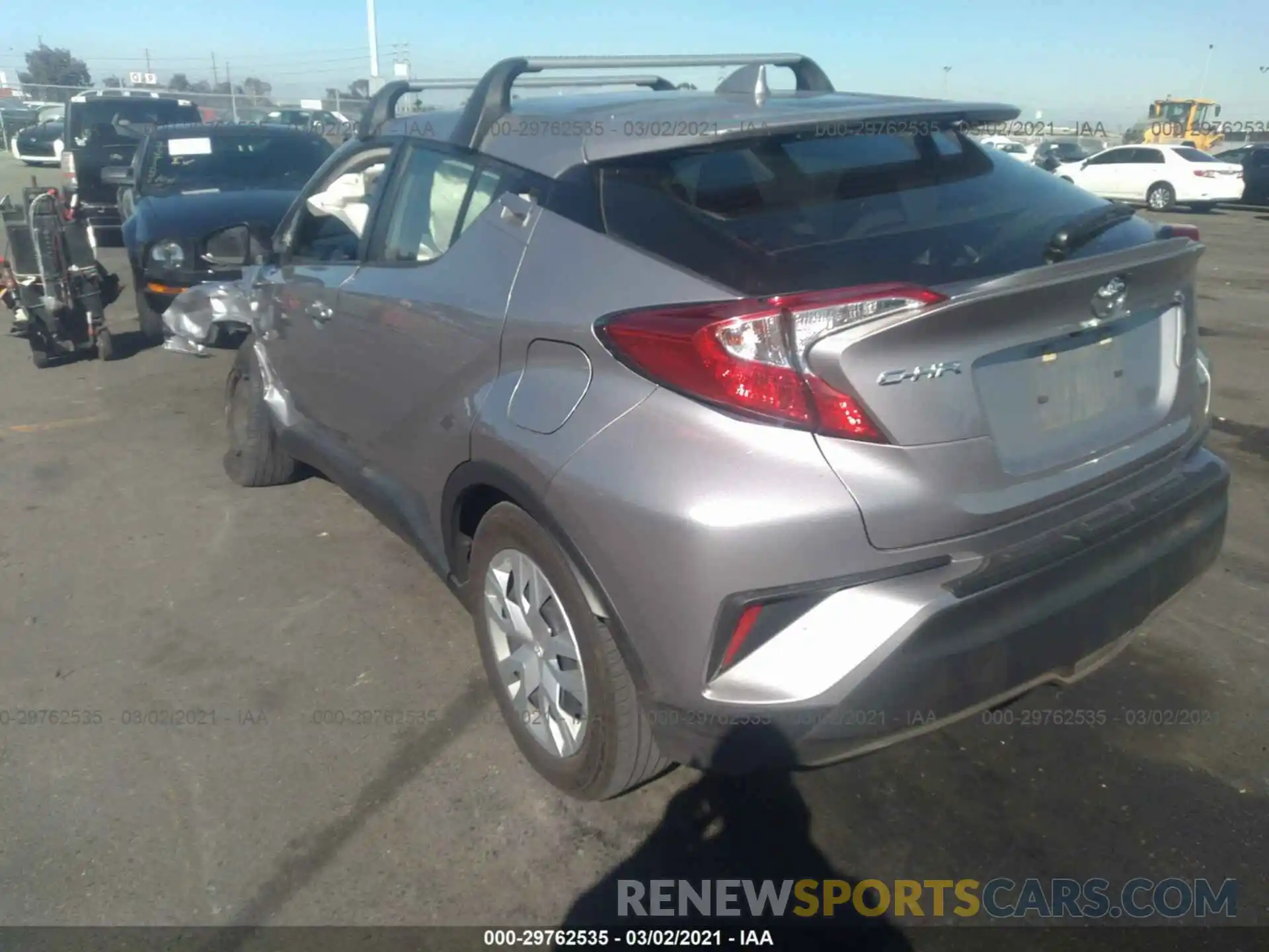 3 Photograph of a damaged car JTNKHMBX2K1061281 TOYOTA C-HR 2019