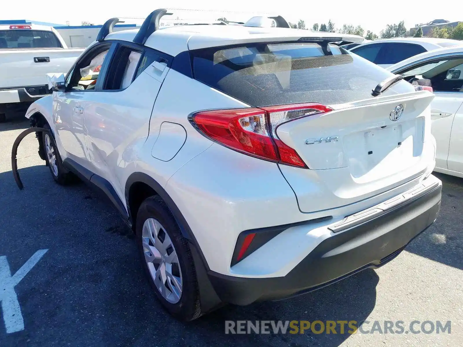 3 Photograph of a damaged car JTNKHMBX2K1062639 TOYOTA C-HR 2019