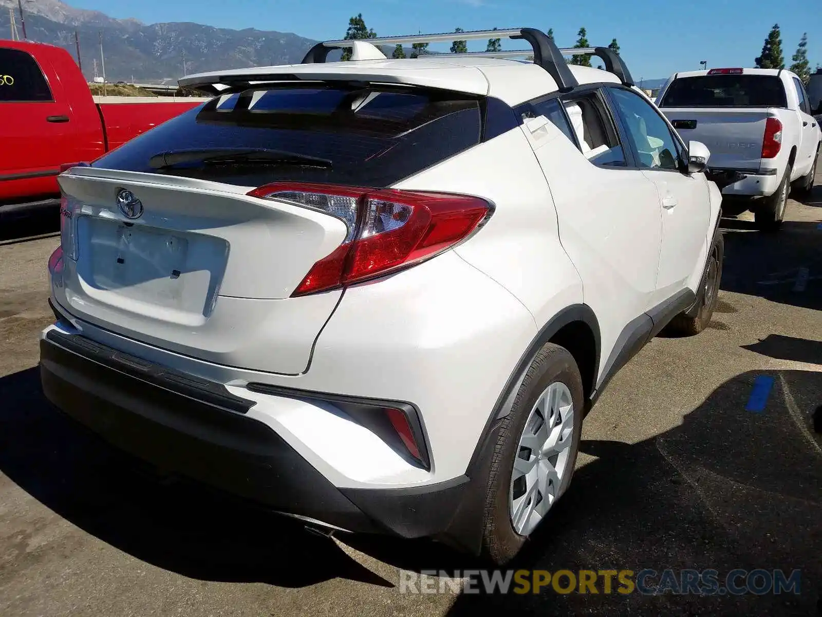 4 Photograph of a damaged car JTNKHMBX2K1062639 TOYOTA C-HR 2019