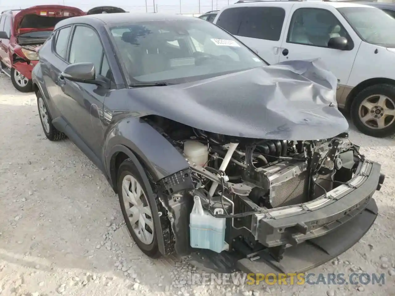 1 Photograph of a damaged car JTNKHMBX3K1012008 TOYOTA C-HR 2019