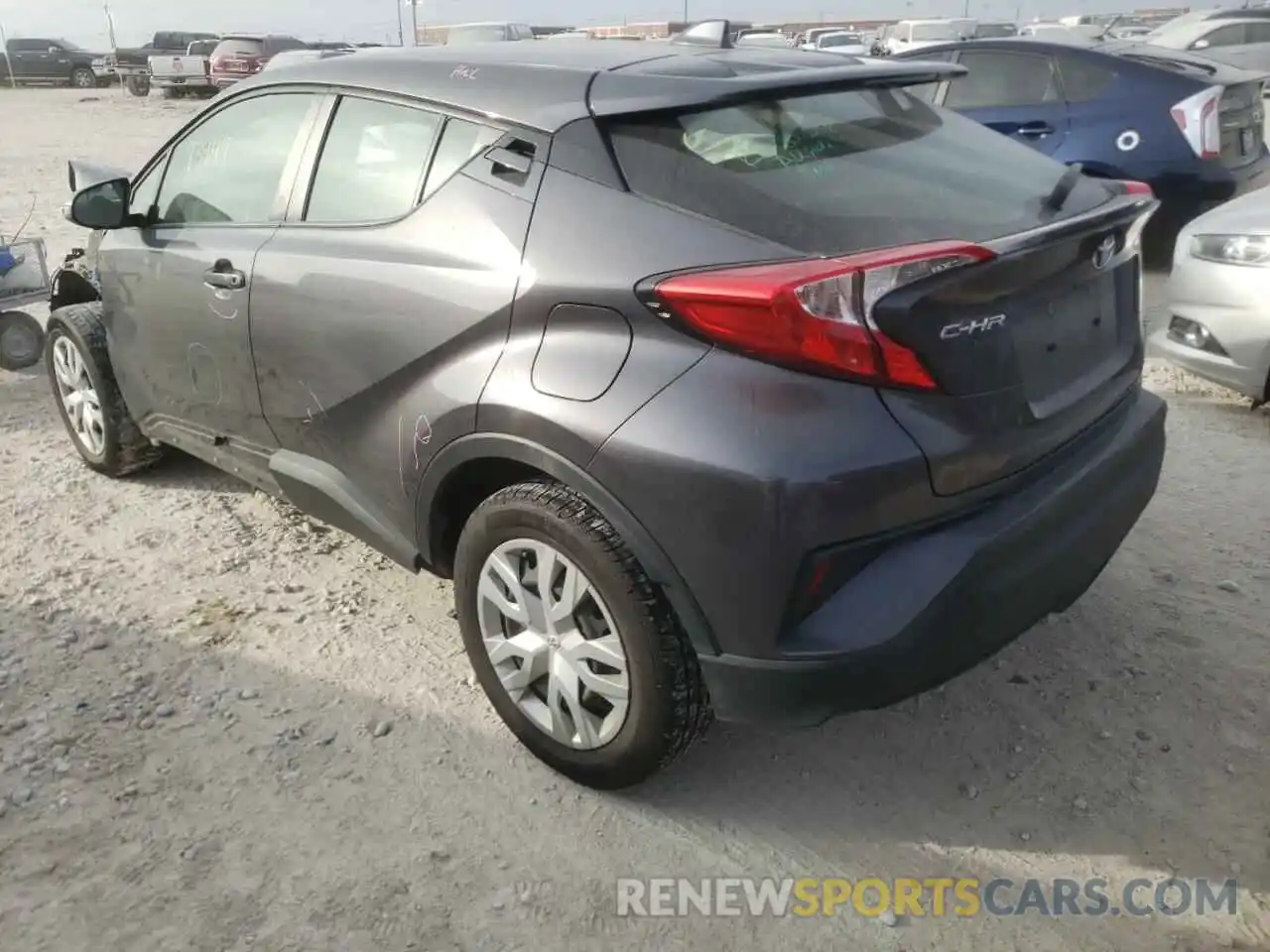 3 Photograph of a damaged car JTNKHMBX3K1012008 TOYOTA C-HR 2019