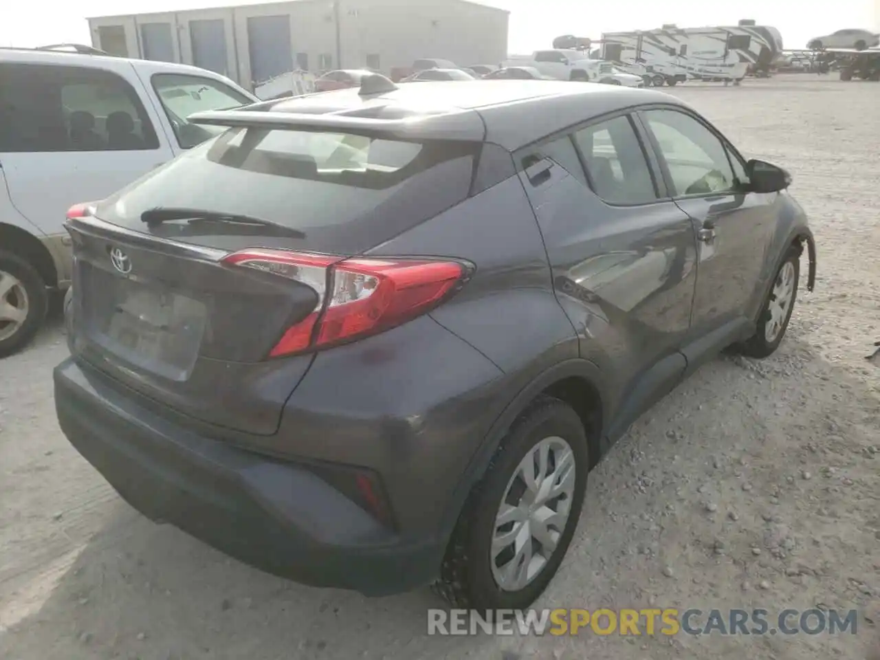 4 Photograph of a damaged car JTNKHMBX3K1012008 TOYOTA C-HR 2019