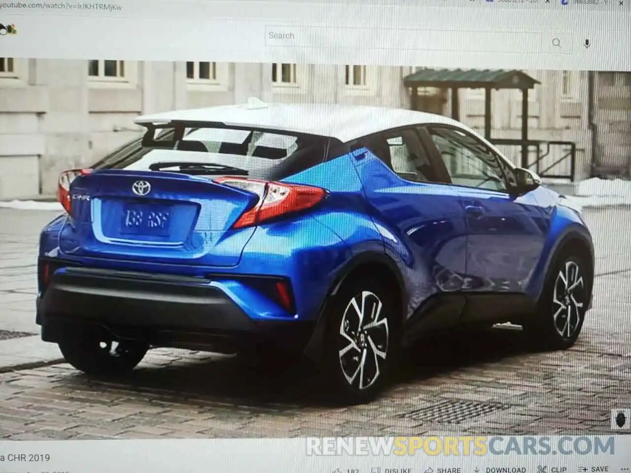 1 Photograph of a damaged car JTNKHMBX3K1012564 TOYOTA C-HR 2019