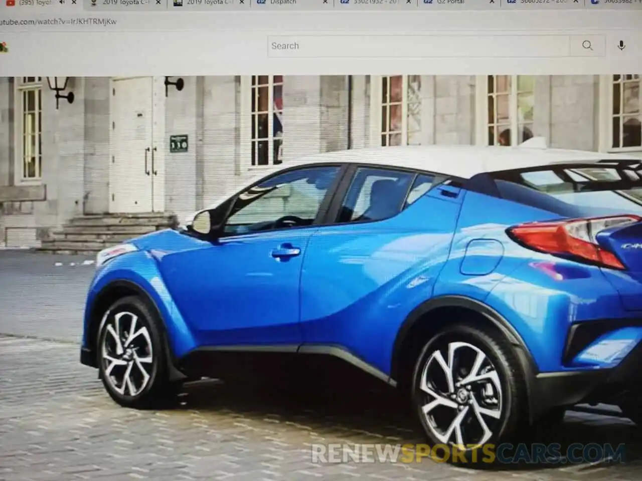 10 Photograph of a damaged car JTNKHMBX3K1012564 TOYOTA C-HR 2019