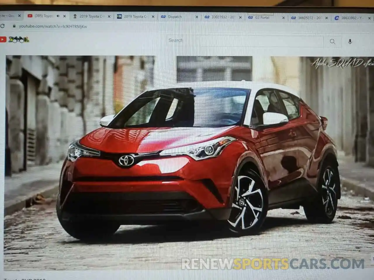 3 Photograph of a damaged car JTNKHMBX3K1012564 TOYOTA C-HR 2019