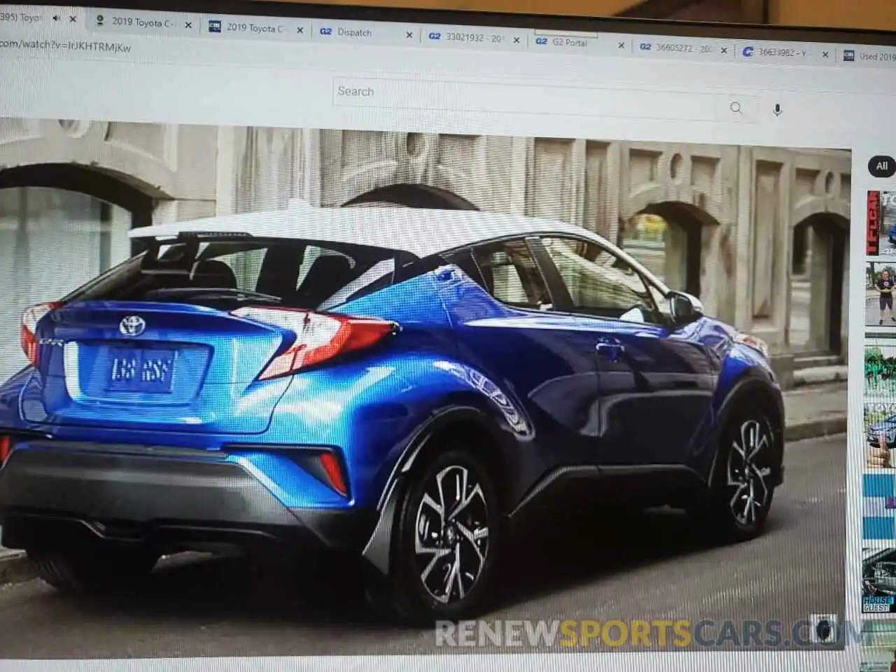 7 Photograph of a damaged car JTNKHMBX3K1012564 TOYOTA C-HR 2019