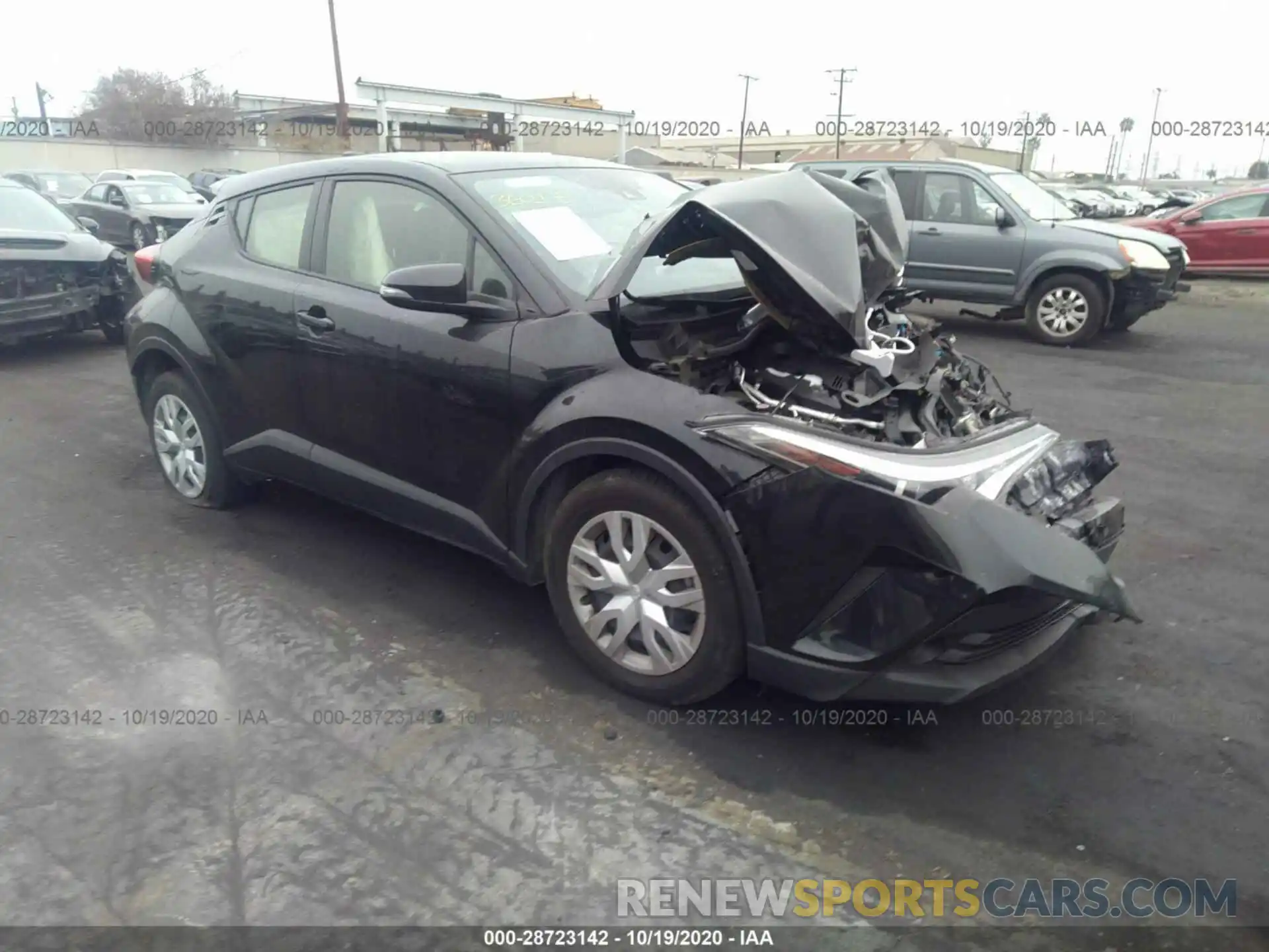 1 Photograph of a damaged car JTNKHMBX3K1013157 TOYOTA C-HR 2019