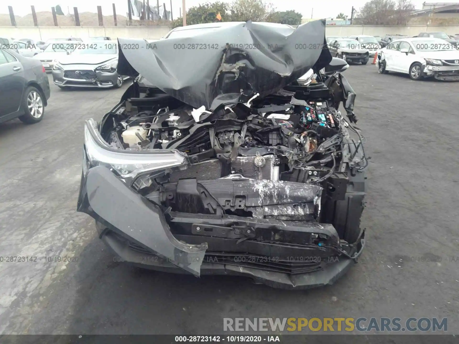 6 Photograph of a damaged car JTNKHMBX3K1013157 TOYOTA C-HR 2019