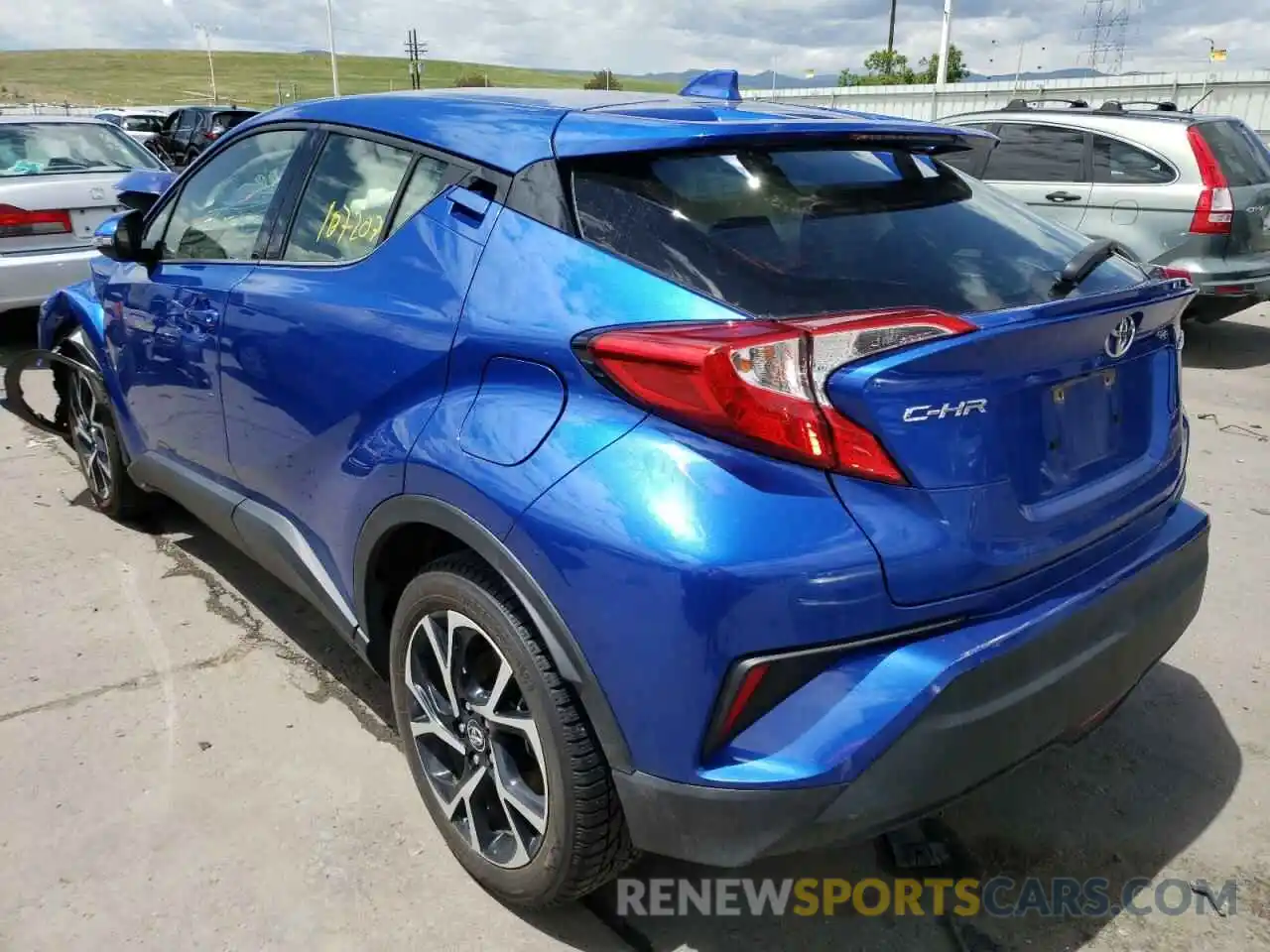 3 Photograph of a damaged car JTNKHMBX3K1013868 TOYOTA C-HR 2019