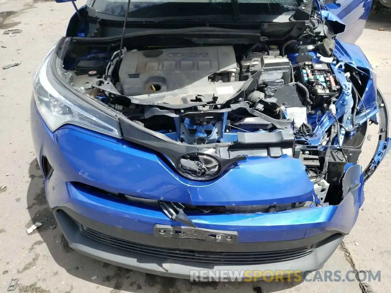 7 Photograph of a damaged car JTNKHMBX3K1013868 TOYOTA C-HR 2019