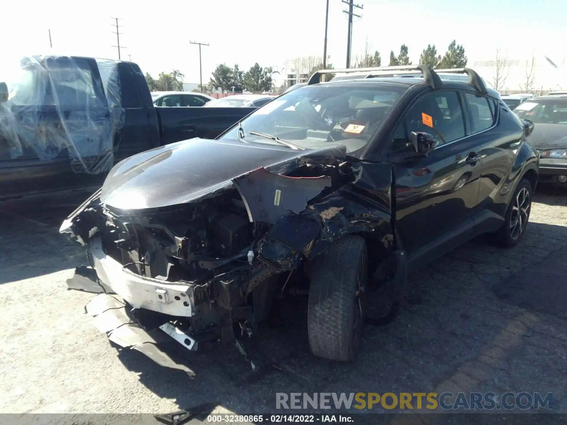 2 Photograph of a damaged car JTNKHMBX3K1014079 TOYOTA C-HR 2019