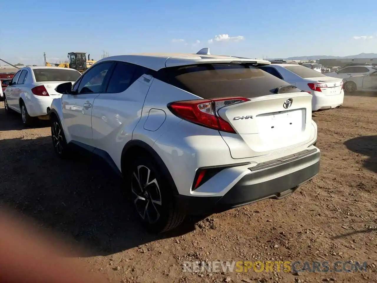 3 Photograph of a damaged car JTNKHMBX3K1014437 TOYOTA C-HR 2019