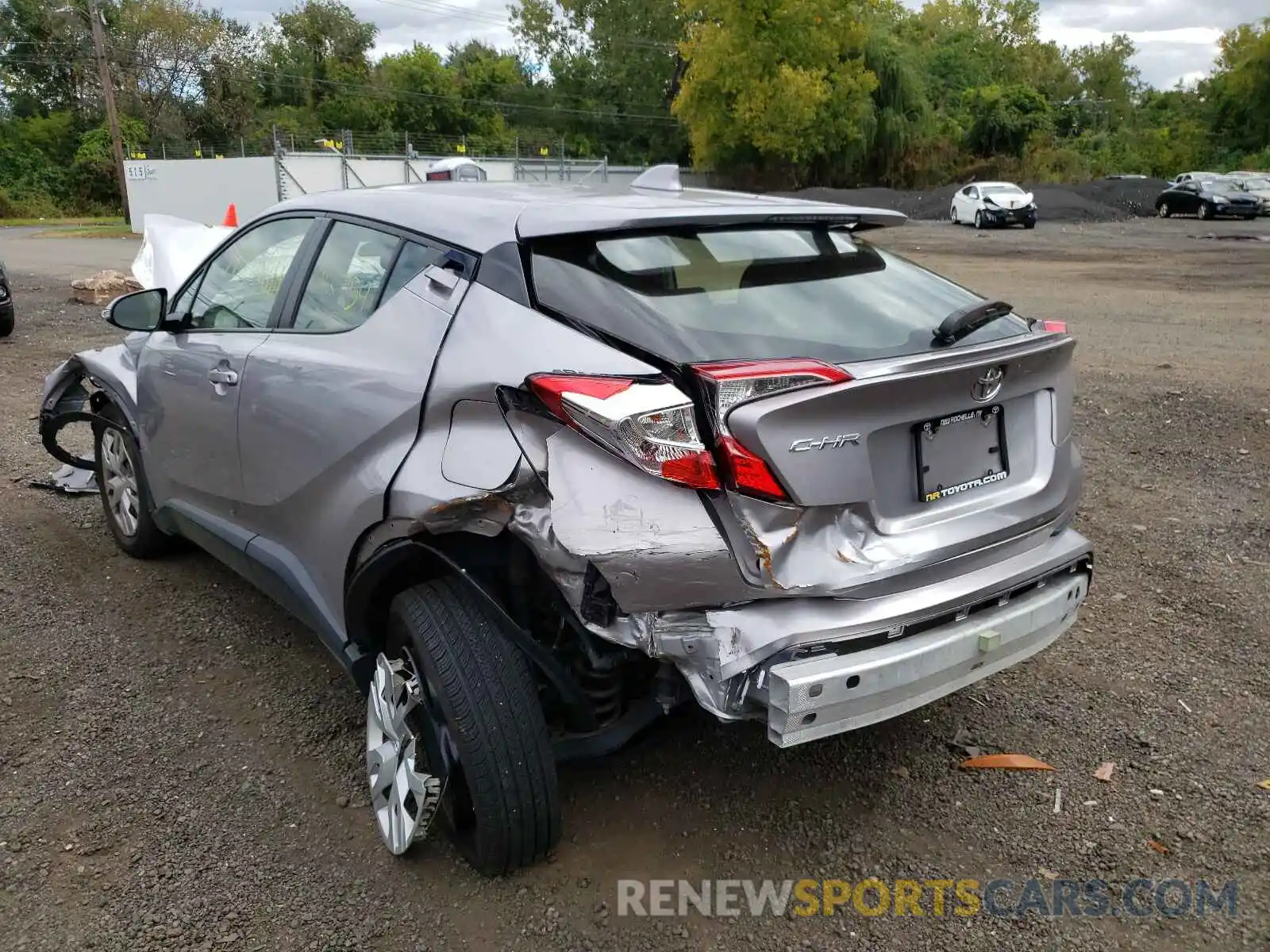 3 Photograph of a damaged car JTNKHMBX3K1015314 TOYOTA C-HR 2019