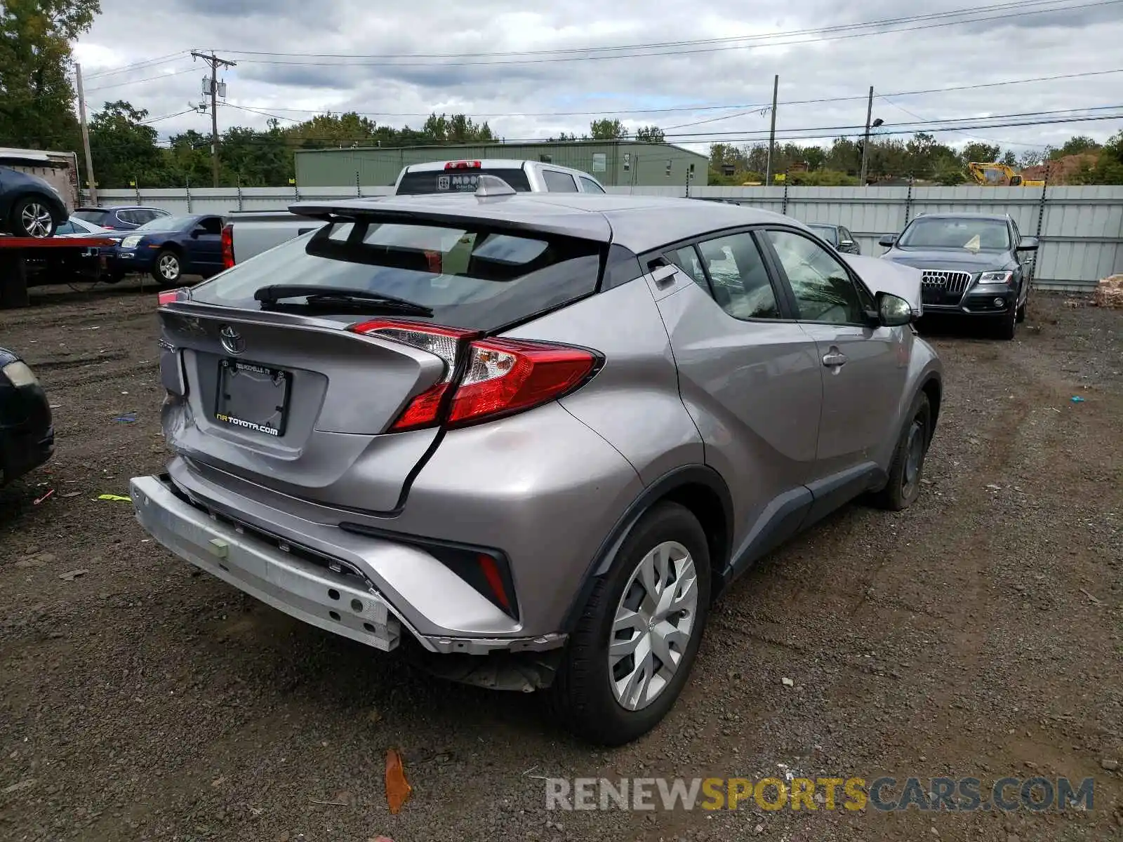 4 Photograph of a damaged car JTNKHMBX3K1015314 TOYOTA C-HR 2019