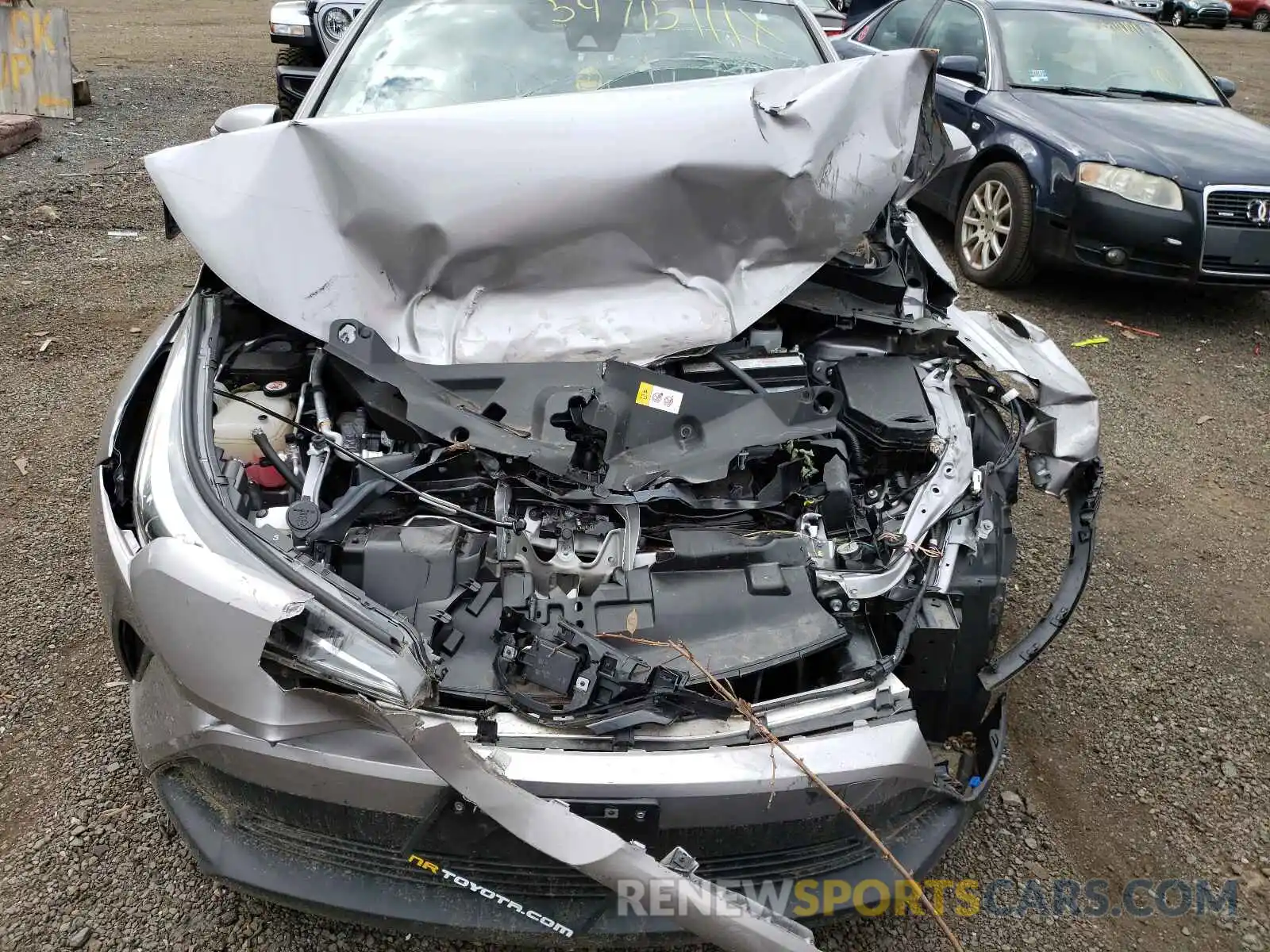 7 Photograph of a damaged car JTNKHMBX3K1015314 TOYOTA C-HR 2019