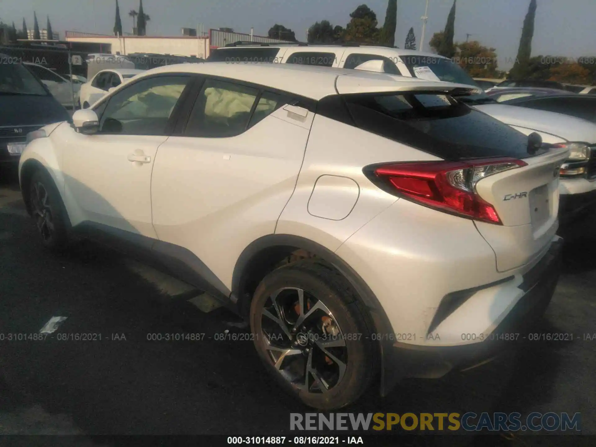 3 Photograph of a damaged car JTNKHMBX3K1015412 TOYOTA C-HR 2019