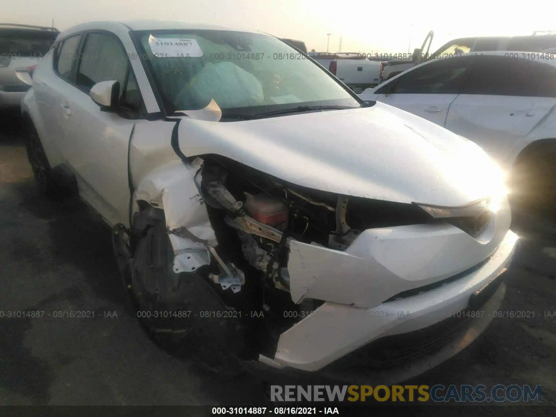 6 Photograph of a damaged car JTNKHMBX3K1015412 TOYOTA C-HR 2019