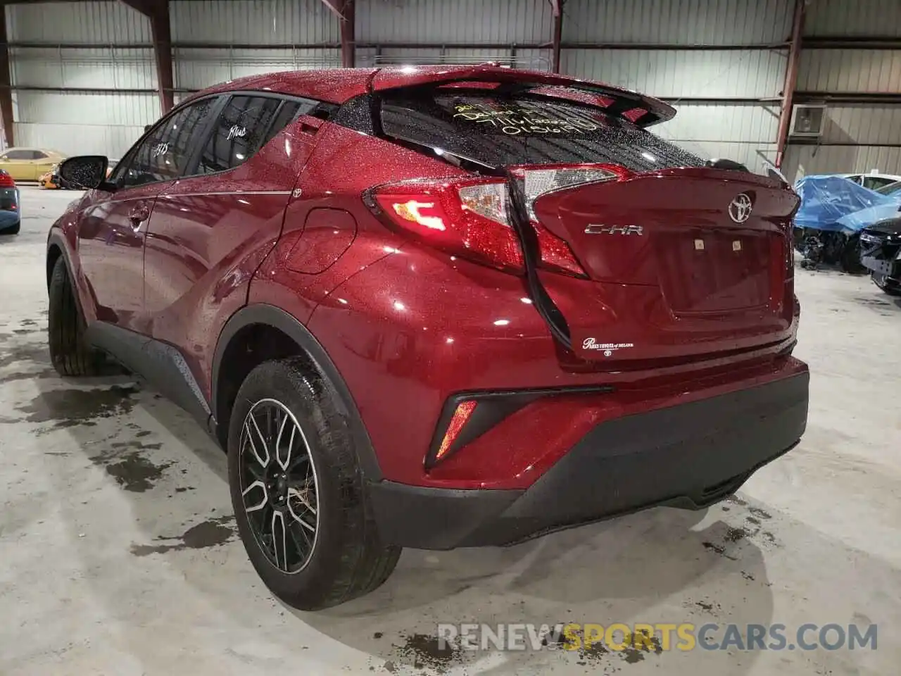 3 Photograph of a damaged car JTNKHMBX3K1015619 TOYOTA C-HR 2019