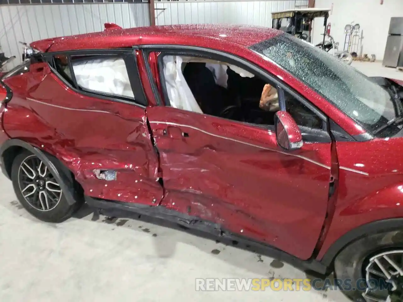 9 Photograph of a damaged car JTNKHMBX3K1015619 TOYOTA C-HR 2019