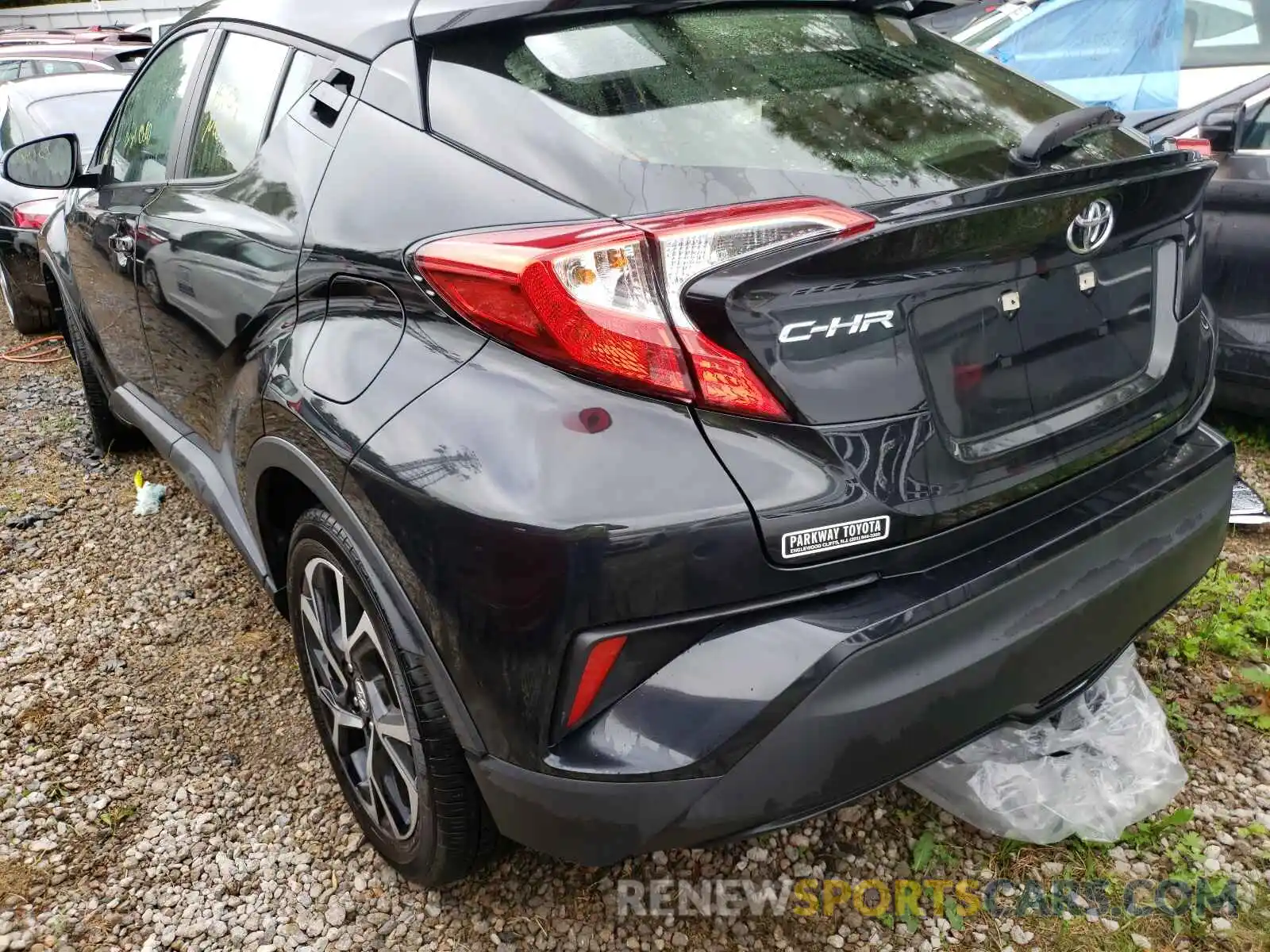 3 Photograph of a damaged car JTNKHMBX3K1016284 TOYOTA C-HR 2019